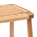 Calibre CBS8017-OW 65cm Rattan Bar Stool - Natural