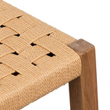 Calibre CBS8212-OW Rattan Bar Stool - Natural