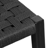 Calibre CBS8213-OW Rattan Bar Stool - Black