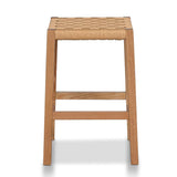 Calibre CBS8214-OW 65cm Rattan Bar Stool - Natural