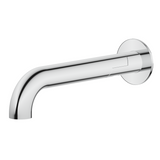 Mica Swivel Bath Spout - Curved-220mm