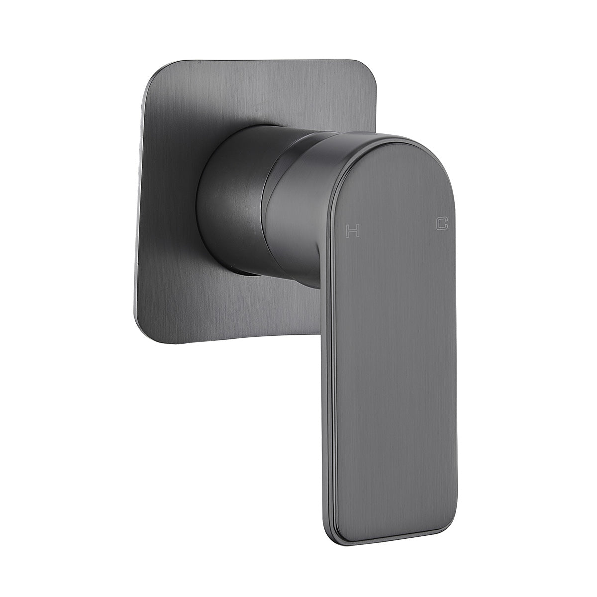Bateau Wall Mixer (Brushed Gun Metal)