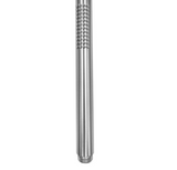 AQU Round Single Function Handheld Shower Head - Brushed Nickel
