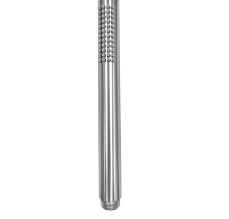 AQU Round Single Function Handheld Shower Head - Brushed Nickel
