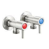 Round Water Stop Valves (One Pair)