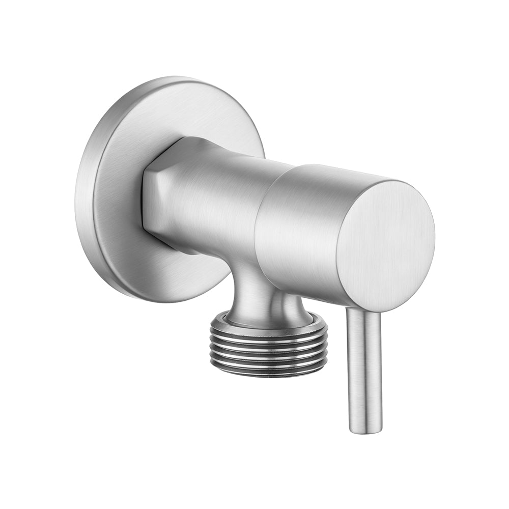 Aquaperla Round 1/4 Turn Washing Machine Stop Tap (One Piece)