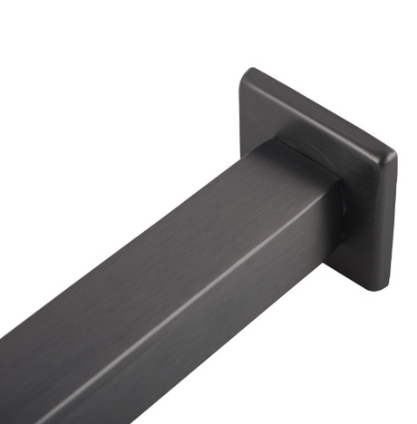 Blaze Square Ceiling Shower Arm 300mm - Brushed Nickel