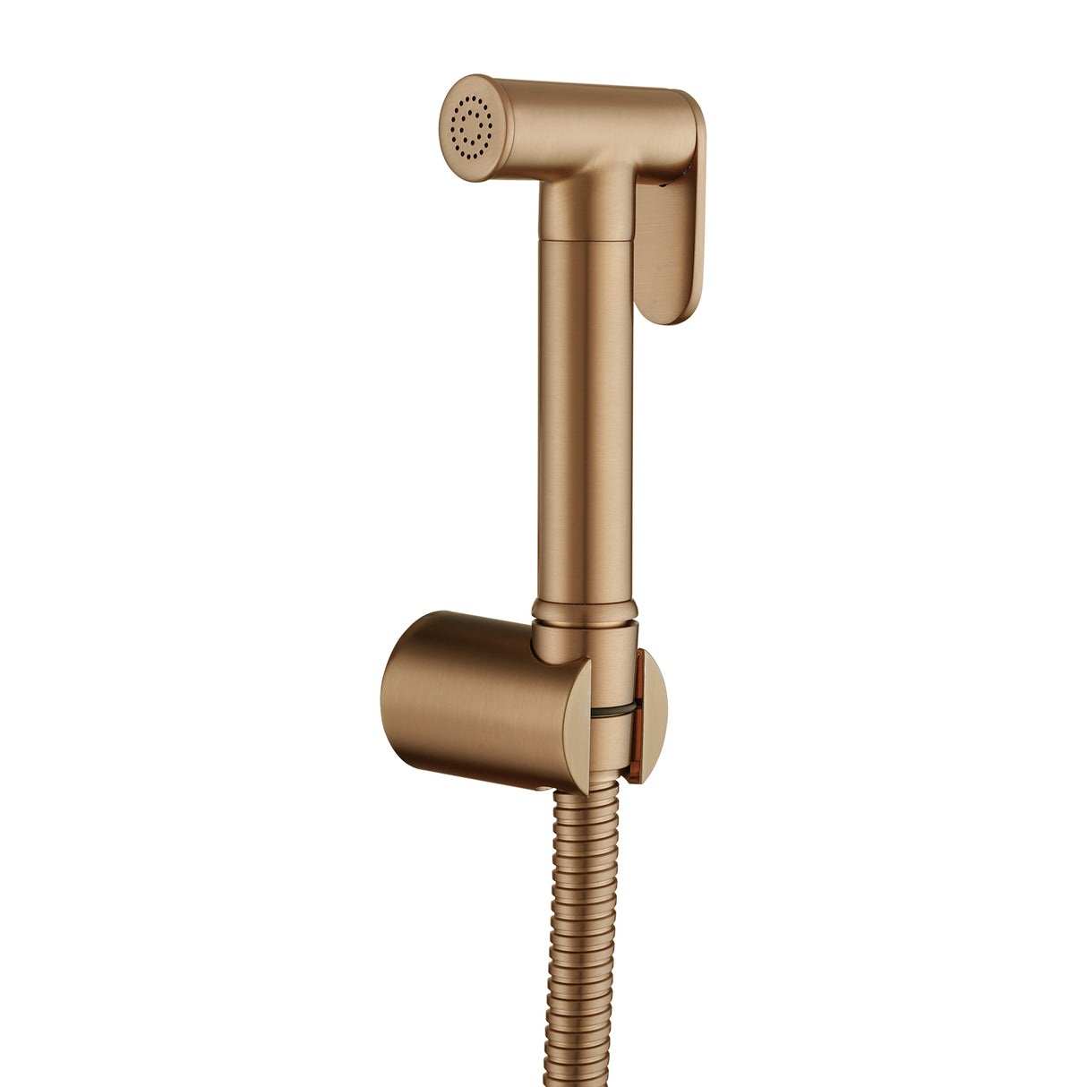Round Toilet Bidet Spray Kit With Stainless Steel Hose