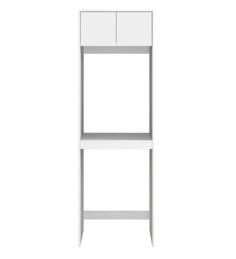 BURLEIGH White Laundry Cabinet with Stone Top Set 1305x600x2100mm (Style C)