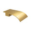 CASCADE Series Waterfall Bathtub/Basin Wall Spout - Brushed Brass