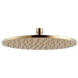 AQU 250mm Shower Head - Brushed Brass