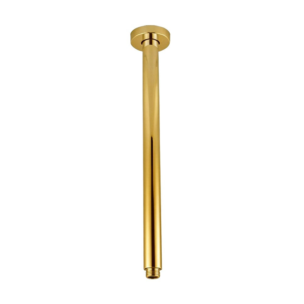 AQU Round Ceiling Shower Arm 400mm