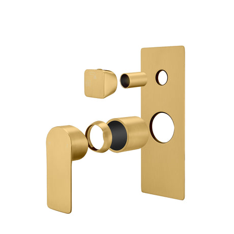 VOG Diverter Mixer - Brushed Brass