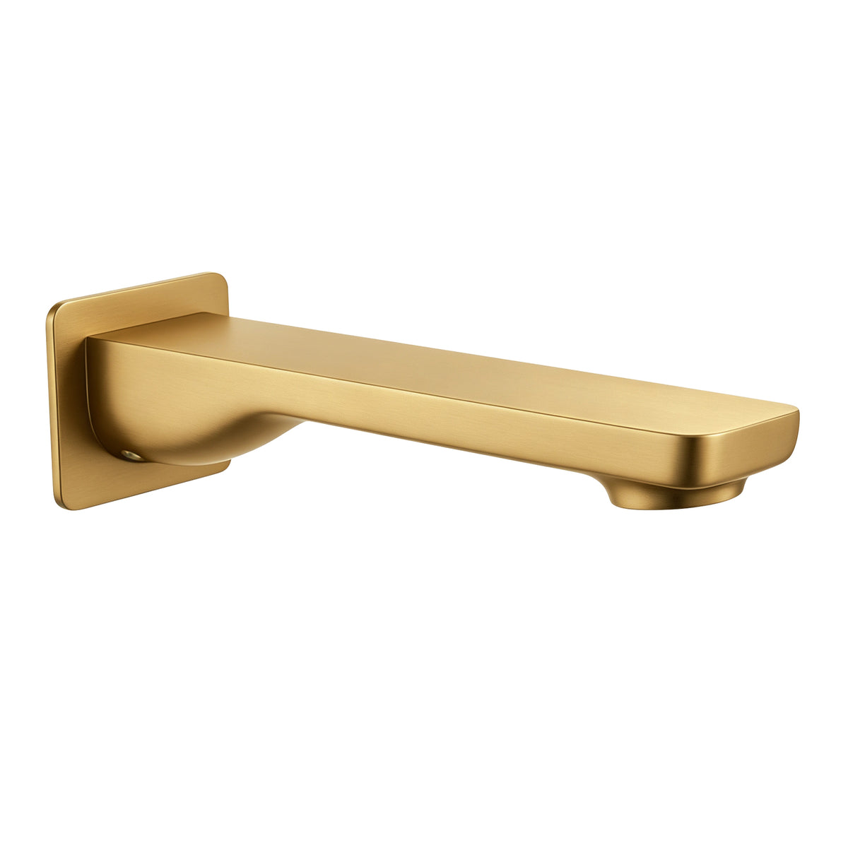 Ivano Bathtub/Basin Wall Spout with Back Plate-180mm