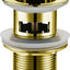 Basin Pop-up Waste 32mm - Brushed Gold