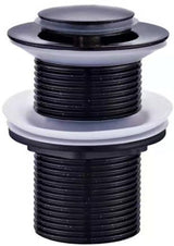 Pop-up waste 32mm, non-overflow (Black)