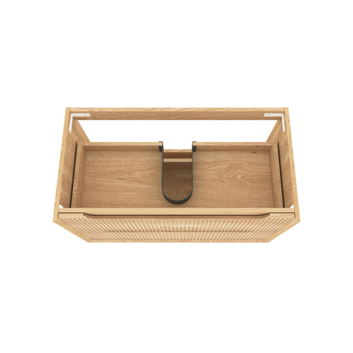 BYRON Fluted Wall Hung Vanity Woodland Oak (All Sizes)