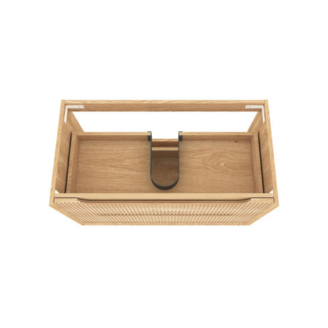 BYRON Fluted Wall Hung Vanity Woodland Oak (All Sizes)