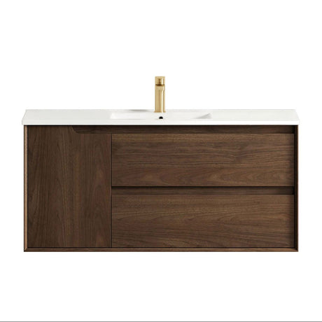 BYRON Wall Hung Vanity Sable Walnut 