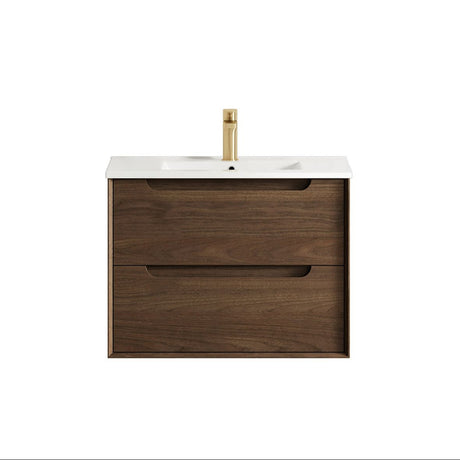 BYRON Wall Hung Vanity Sable Walnut 