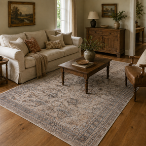 Baile Vintage Parklane Beige Rug