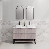 Riva BALI Freestanding Vanity Fluted White Oak (All Sizes)