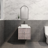 Riva BALI Wall Hung Vanity White Oak (All Sizes)