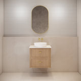 Riva Banff Wall Hung Vanity Coastal Oak (All Sizes)