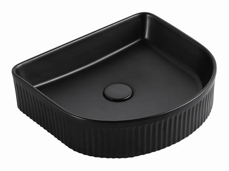 Archwell Basin Matt Black (Arch: 415x365x100)