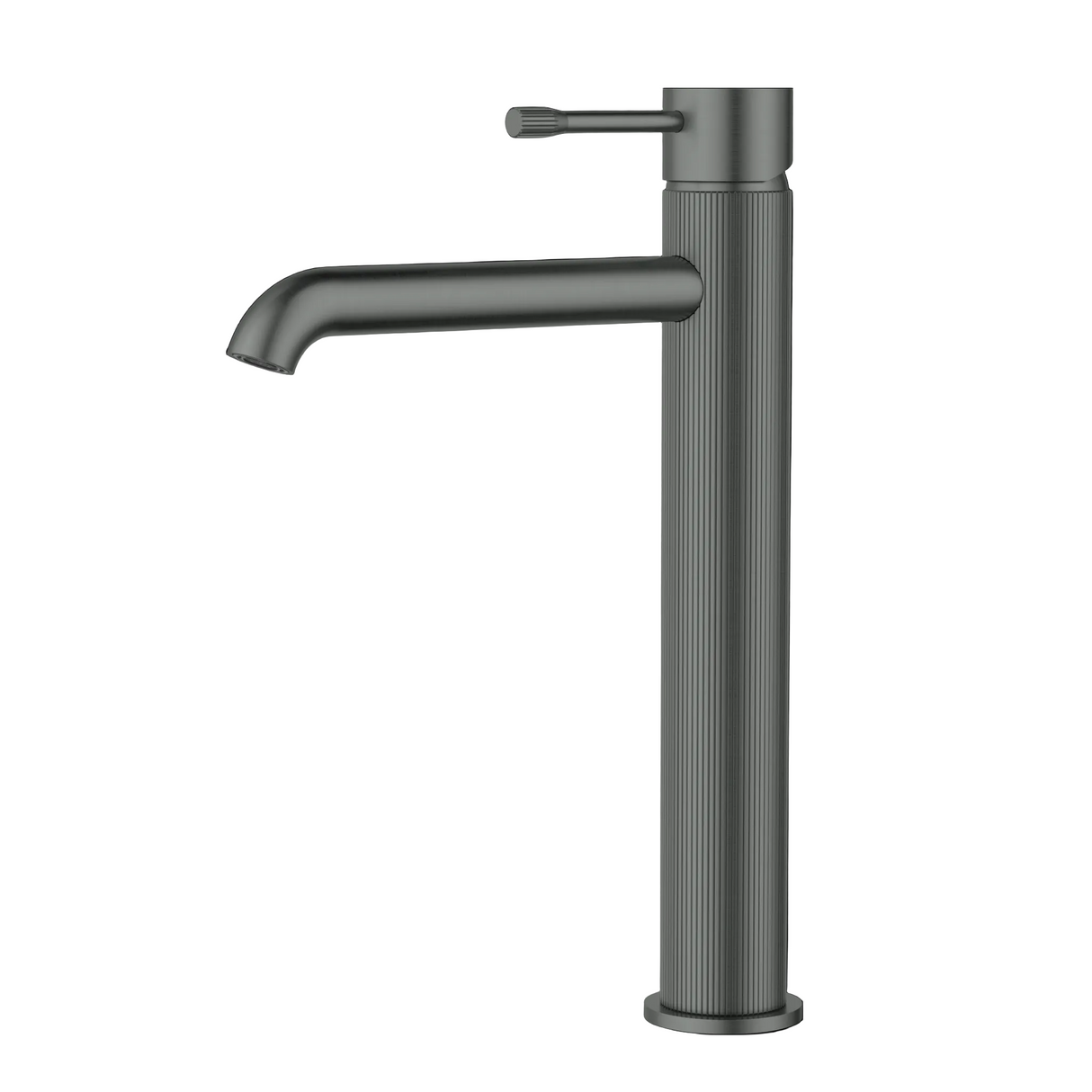 Linie Highrise Basin Mixer - Brushed Gun Metal