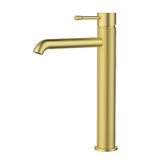 Linie Highrise Basin Mixer - Brushed Gold