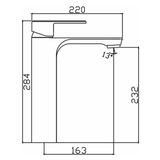 Bateau High Basin Mixer