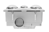 MODURA BathLux2 White Exhaust Fan With Led Light 8w
