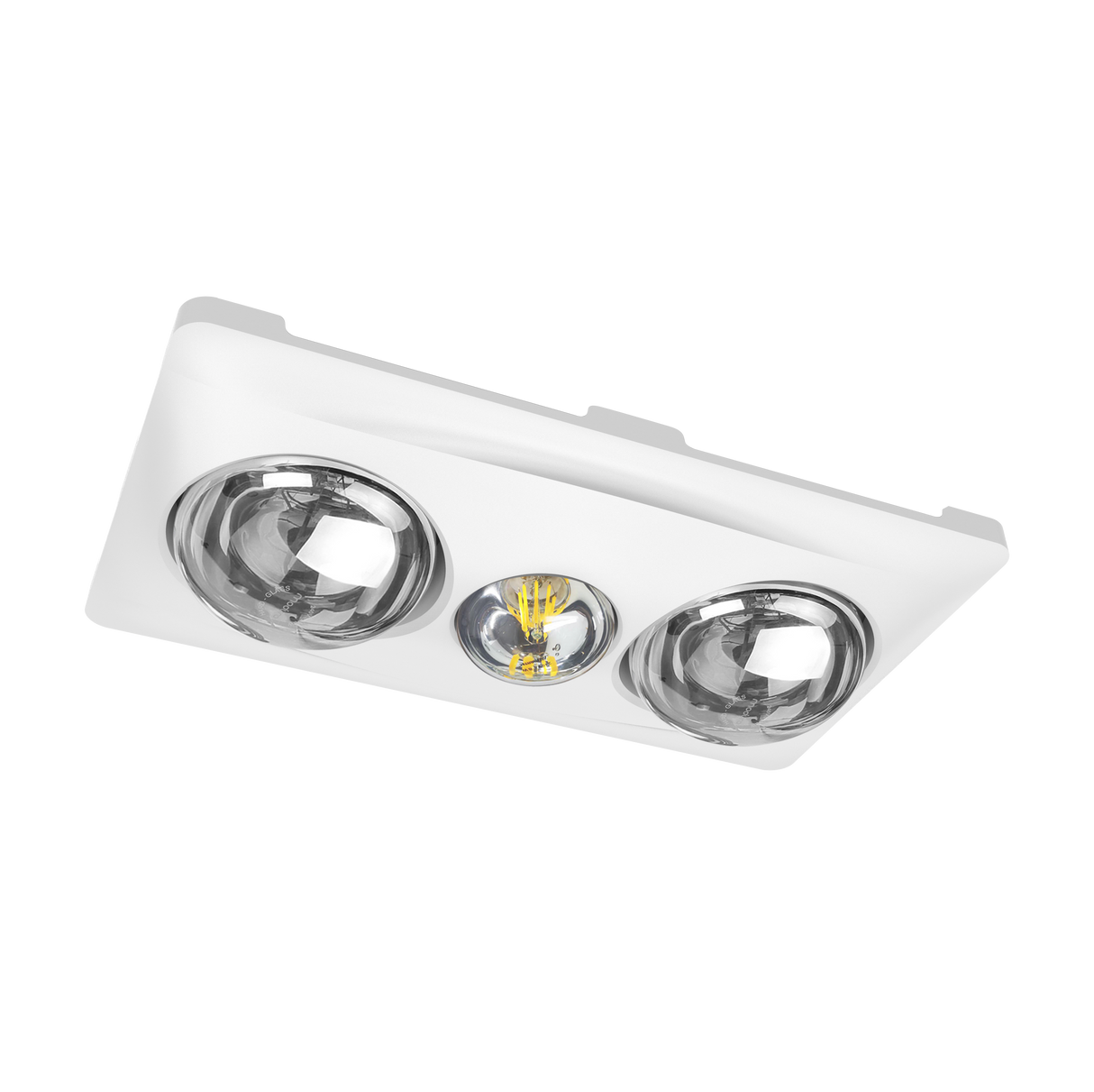 MODURA BathLux2 White Exhaust Fan With Led Light 8w