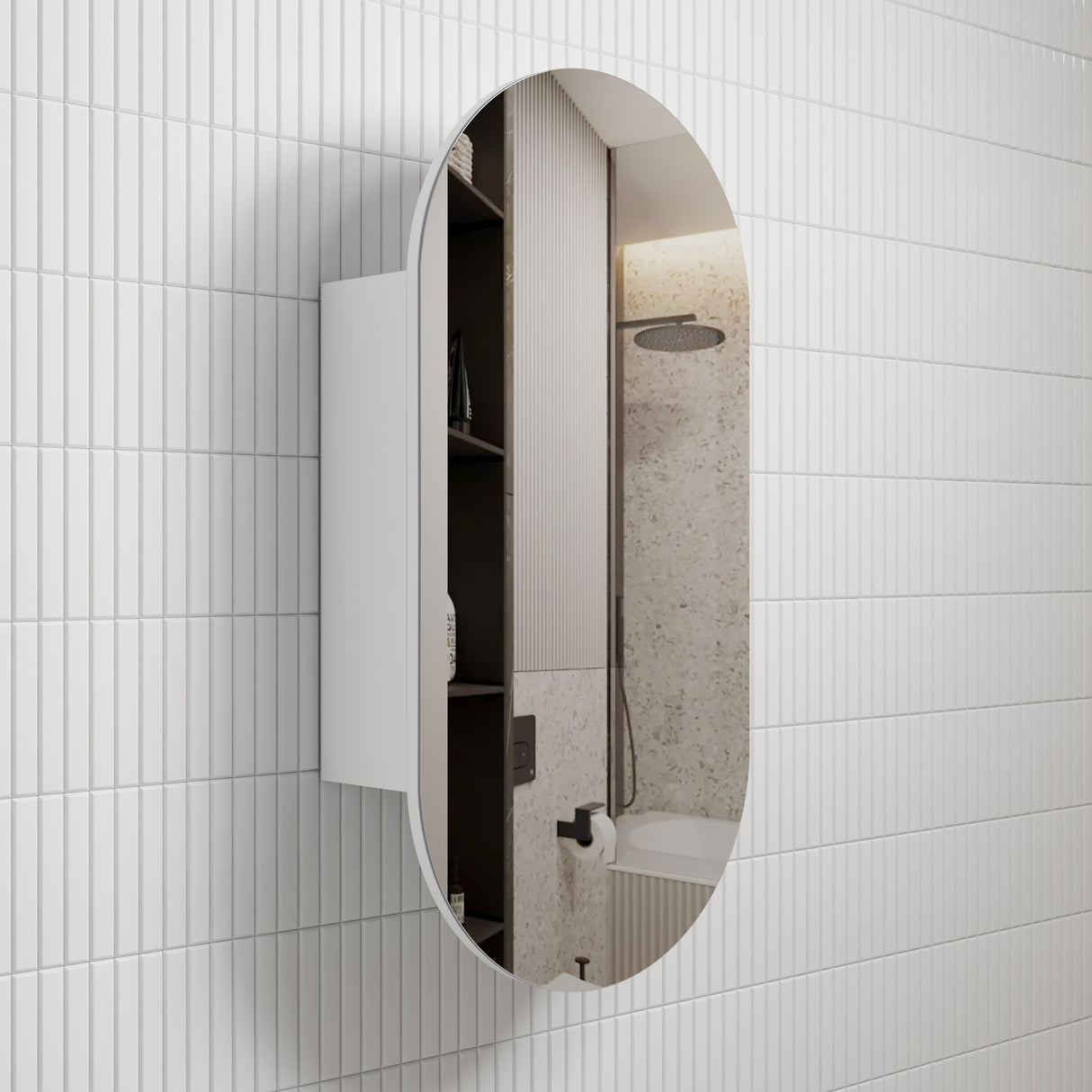 AULIC Beau Monde Shaving Cabinet 450mmW