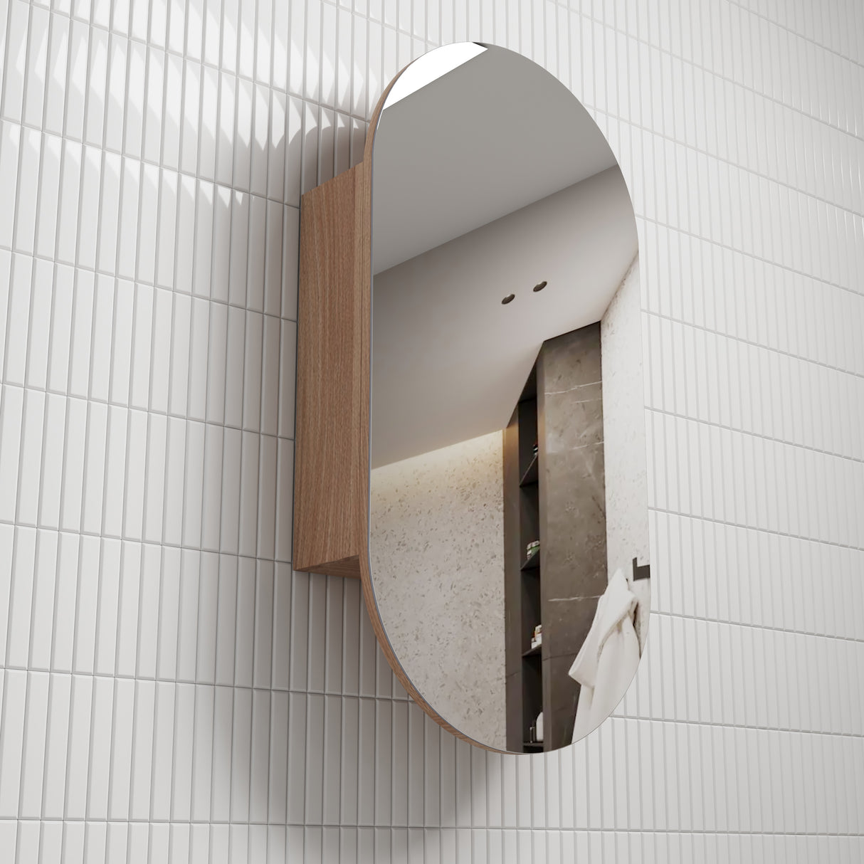 AULIC Beau Monde Shaving Cabinet 450mmW