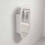 AULIC Beau Monde Front-Lit LED Shaving Cabinet 450mmW