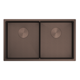 Luminare Double Bowl Kitchen Sink 760 x 440 x 250mm