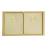 Luminare Double Bowl Kitchen Sink 760 x 440 x 250mm