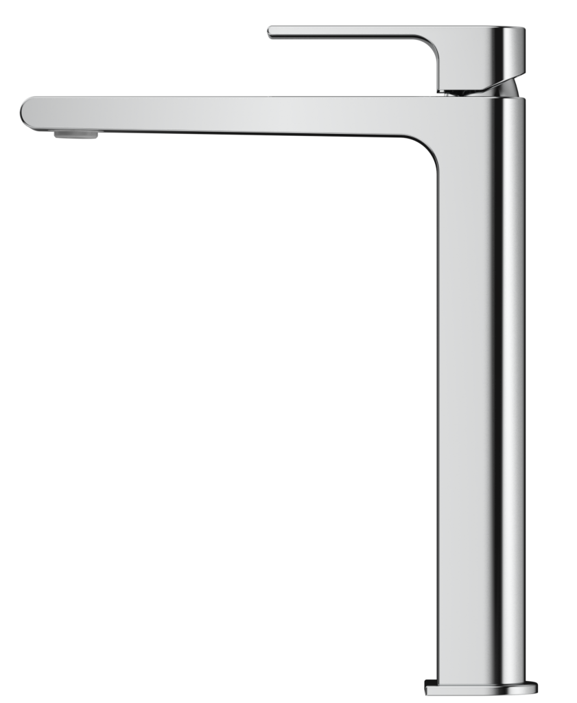 Beki Straight Spout Tall Basin Mixer