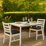 Bella Extendable Outdoor Dining Table - Light Grey