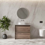 Bella Floor Standing Vanity - Notaio Walnut