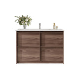 Bella Floor Standing Vanity - Notaio Walnut
