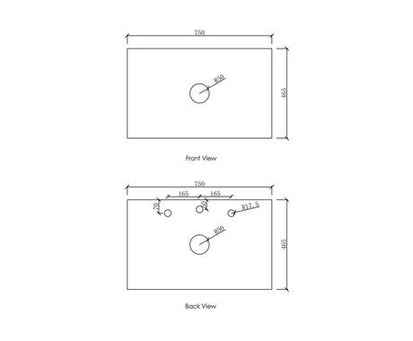 Bench top tap hole position_750_Spec_Sheet-1