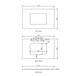Bench top tap hole position_750_Spec_Sheet