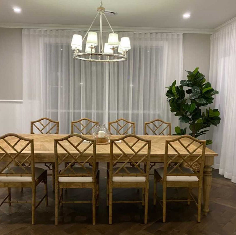 Bennett Old Wood Whitley Cedar Dining Table - 2.0m