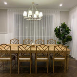 Bennett Old Wood Whitley Cedar Dining Table - 2.0m