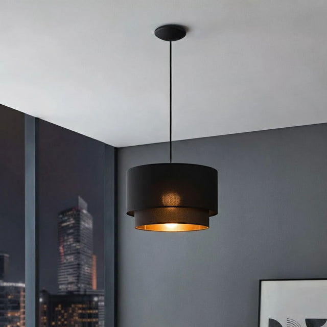 Bern 1Lt Pendant Medium Black