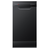 Black Freestanding Dishwasher-450mm 9 place Setting