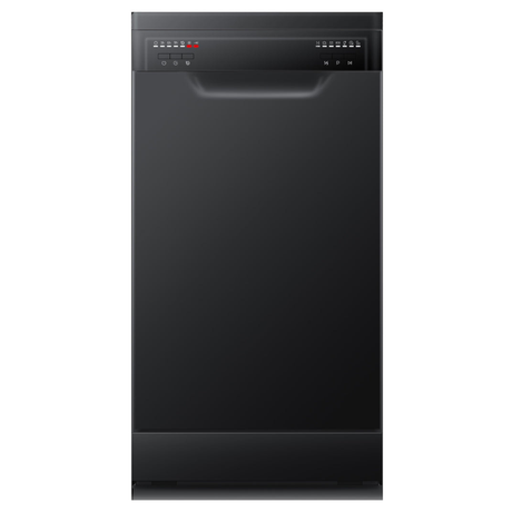Black Freestanding Dishwasher-450mm 9 place Setting